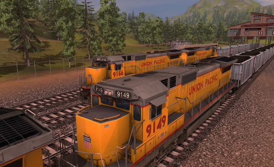 Скриншот из TANE DLC: Union Pacific GE C40-8