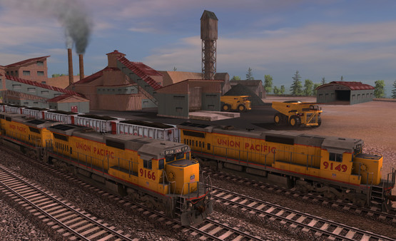Скриншот из TANE DLC: Union Pacific GE C40-8