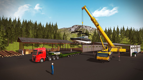 Скриншот из Construction Simulator 2015: Liebherr LTM 1300 6.2