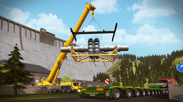 Скриншот из Construction Simulator 2015: Liebherr LTM 1300 6.2