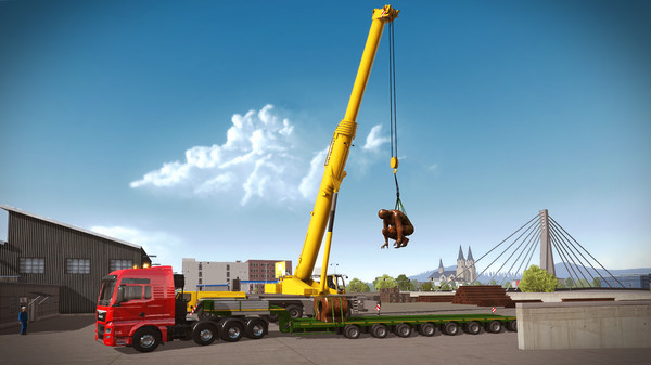 Скриншот из Construction Simulator 2015: Liebherr LTM 1300 6.2