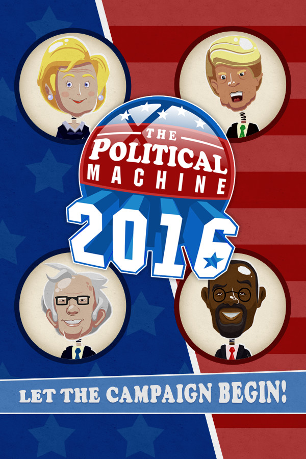 Steam portrait for The Political Machine 2016.