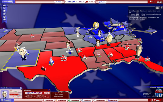 The Political Machine 2016for windows and Linux 1