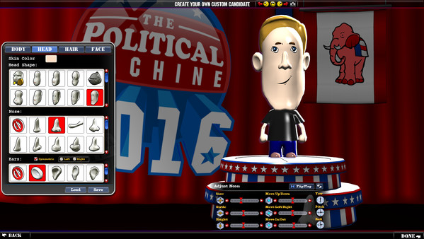 Скриншот из The Political Machine 2016