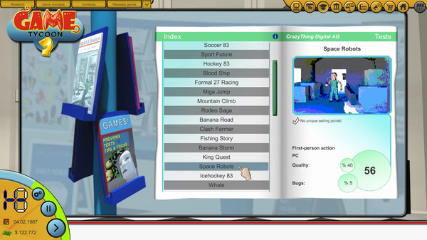Скриншот из Game Tycoon 2