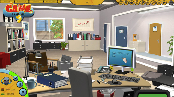 Скриншот из Game Tycoon 2