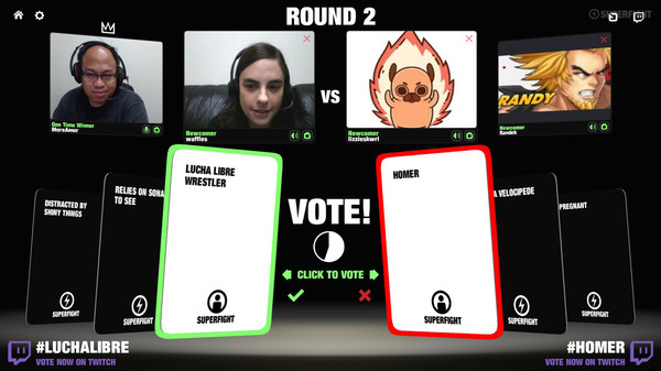 Скриншот из SUPERFIGHT