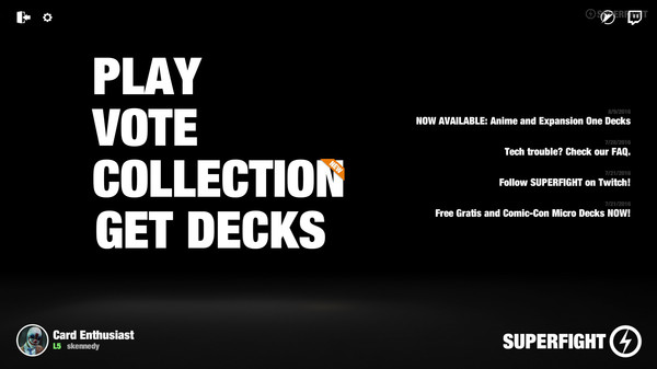 Скриншот из SUPERFIGHT