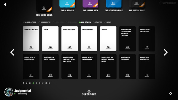 Скриншот из SUPERFIGHT