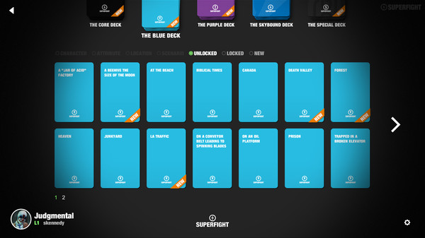 Скриншот из SUPERFIGHT