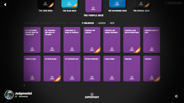 Скриншот из SUPERFIGHT