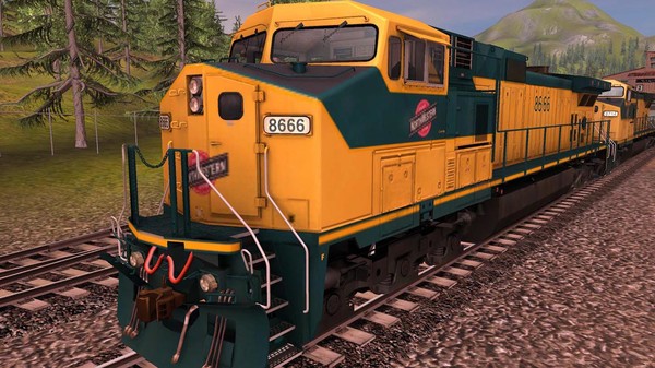 Скриншот из TANE DLC: Chicago North Western GE Dash 9 44CW