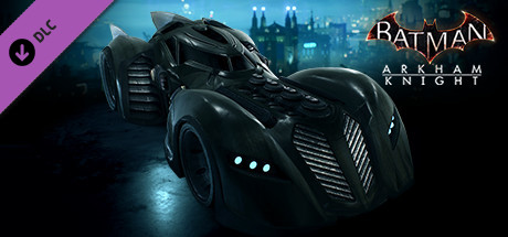Original Arkham Batmobile cover art