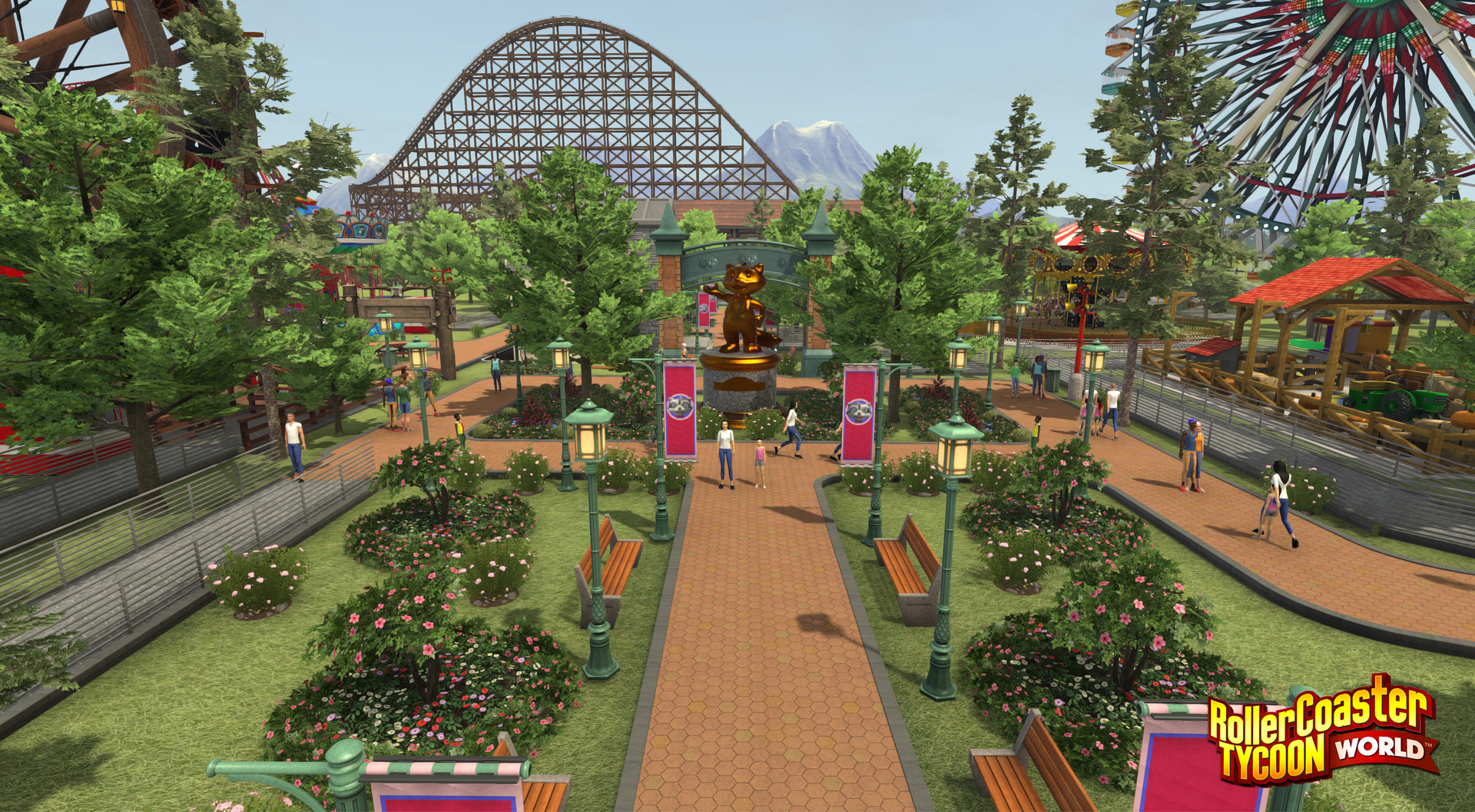 rollercoaster tycoon world free full version