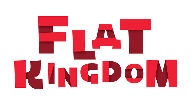 Flat Kingdom Paper's Cut Edition Logo