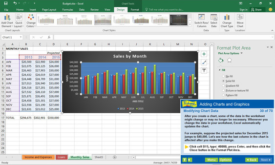 Professor Teaches Excel 2016 requirements