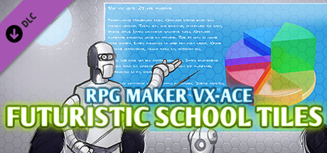 RPG Maker VX Ace - Futuristic School Tiles cover art