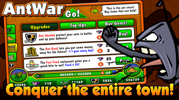 Ant War: Domination recommended requirements