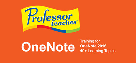 Professor Teaches OneNote 2016
