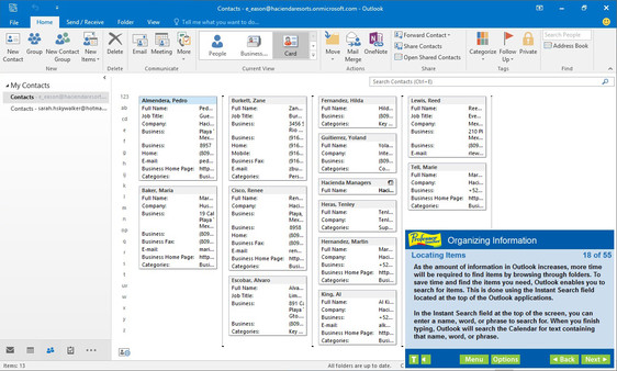 Professor Teaches Outlook 2016 Steam