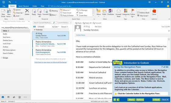 Can i run Professor Teaches Outlook 2016