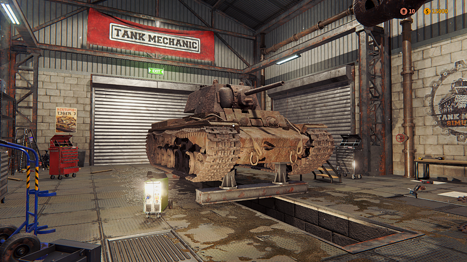 Tank Mechanic Simulator Resimleri 