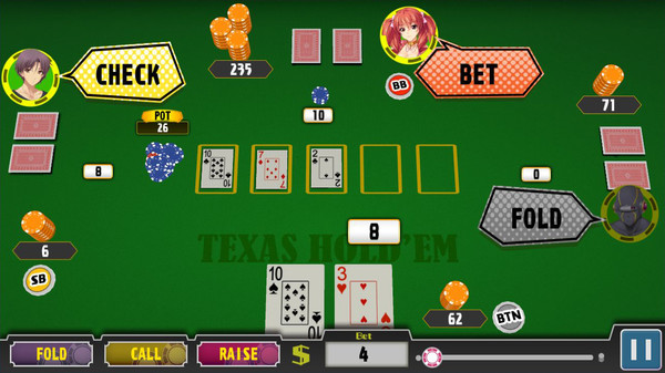 Poker Pretty Girls Battle: Texas Hold'em requirements