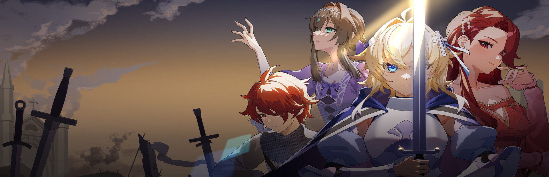 Fire & Crown: A Romantic Tale of the Hundred Years' War