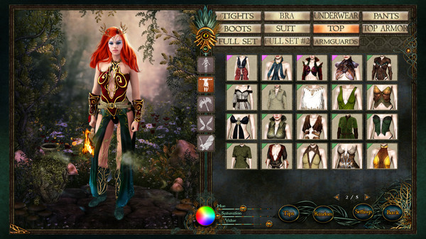 Скриншот из ePic Character Generator