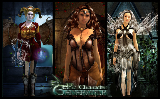 Скриншот из ePic Character Generator - Season #1: Human Female
