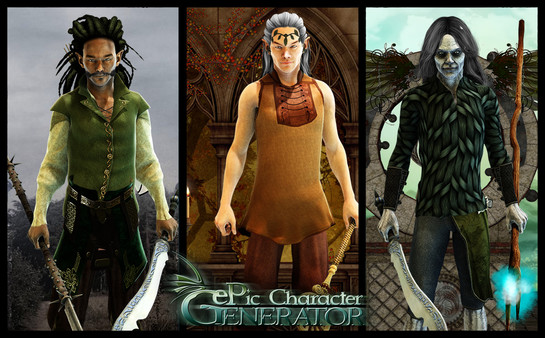 Скриншот из ePic Character Generator - Season #1: Elf Male