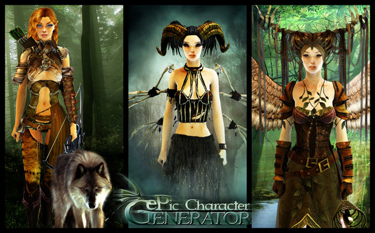 Скриншот из ePic Character Generator - Season #1: Elf Female