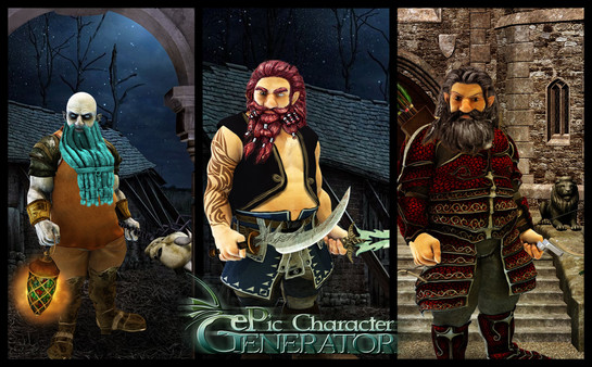 Скриншот из ePic Character Generator - Season #1: Dwarf Male