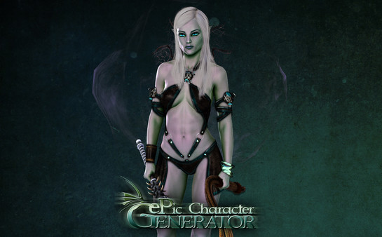 Скриншот из ePic Character Generator - Season #2: Female Drow Spellcaster