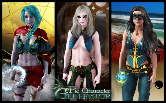 Скриншот из ePic Character Generator - Season #2: Female Sorcerer