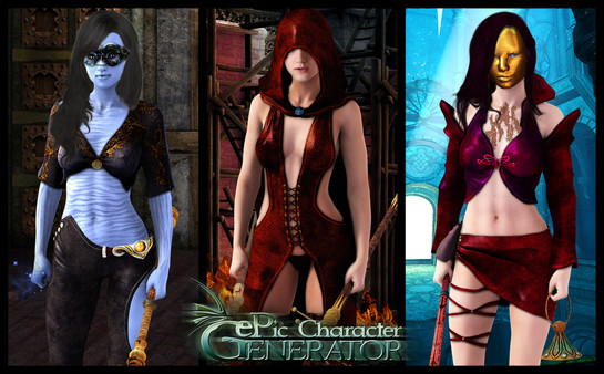 Скриншот из ePic Character Generator - Season #2: Female Sorcerer