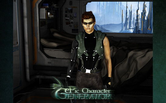 Скриншот из ePic Character Generator - Season #2: Male Sci-fi
