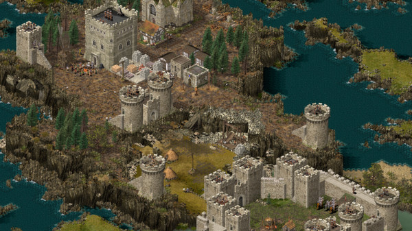 Stronghold HD game for Linux 1