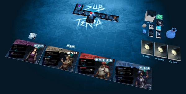 Скриншот из Tabletopia - Sub Terra + Expansions