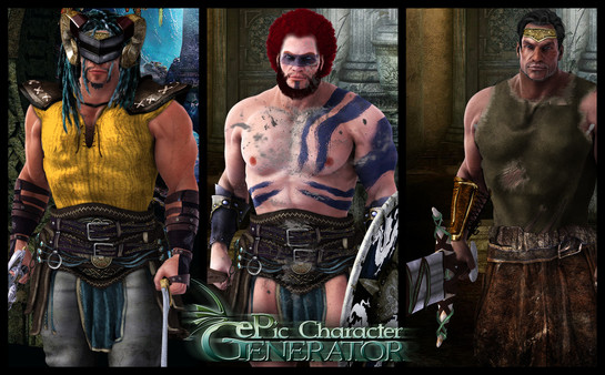 Скриншот из ePic Character Generator - Season #2: Muscular Barbarian