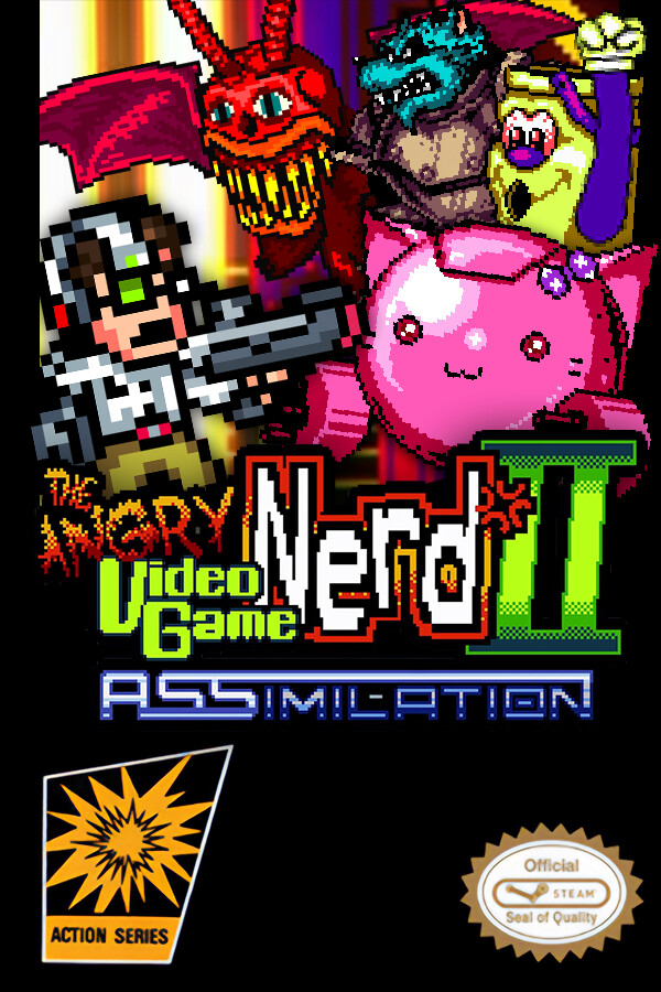 Steam portrait for Angry Video Game Nerd II: ASSimilation.