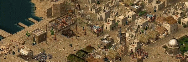 miasto i tytuł gry stronghold crusader hd