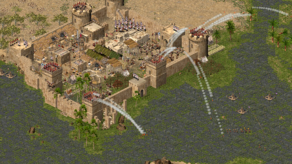 Скриншот из Stronghold Crusader HD
