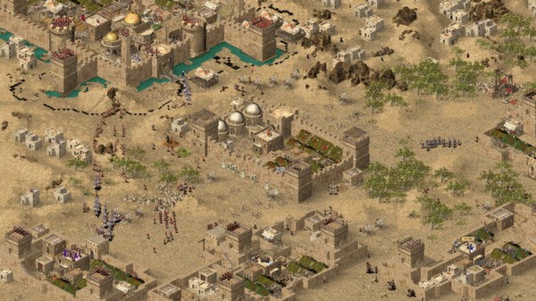Stronghold Crusader HD game for Linux 1