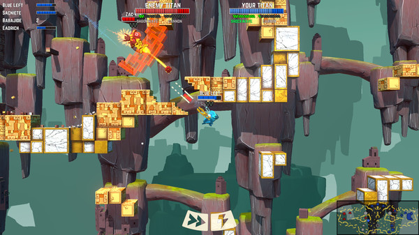 Antegods - Stonepunk arena shooter game for Linux 1