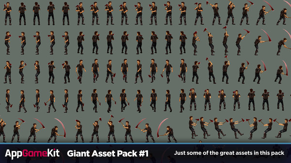 Скриншот из AppGameKit Classic - Giant Asset Pack 1