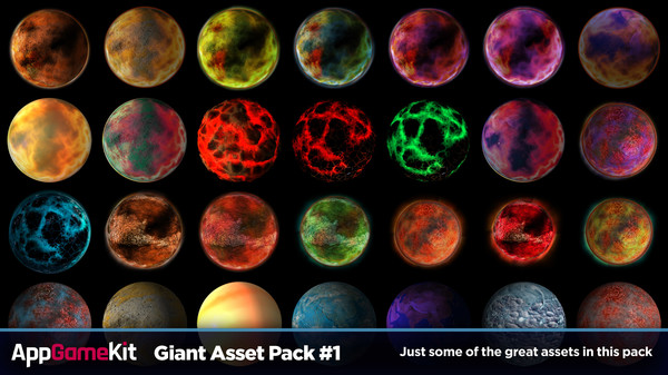 Скриншот из AppGameKit Classic - Giant Asset Pack 1