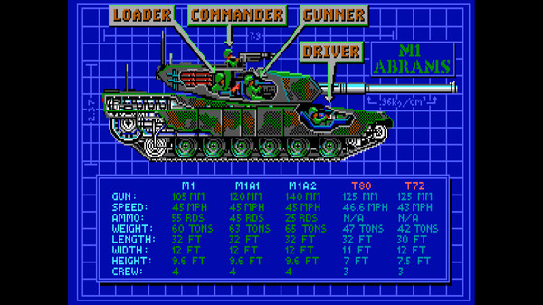 Скриншот из Tank: The M1A1 Abrams Battle Tank Simulation