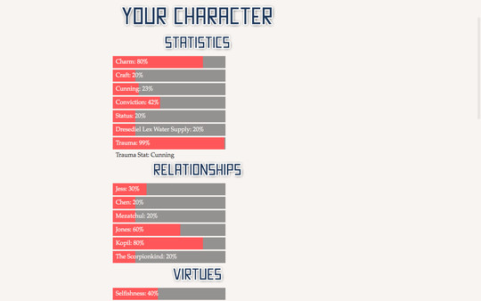 Deathless: The City's Thirst game for Linux 1