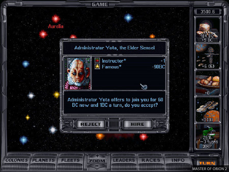 Master of Orion 1 game for windows Pc 1